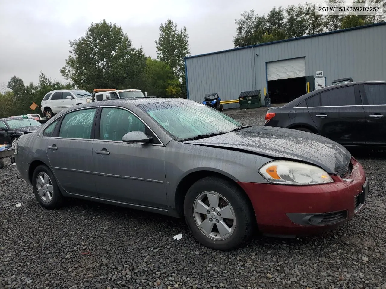 2006 Chevrolet Impala Lt VIN: 2G1WT58K269207257 Lot: 70280394