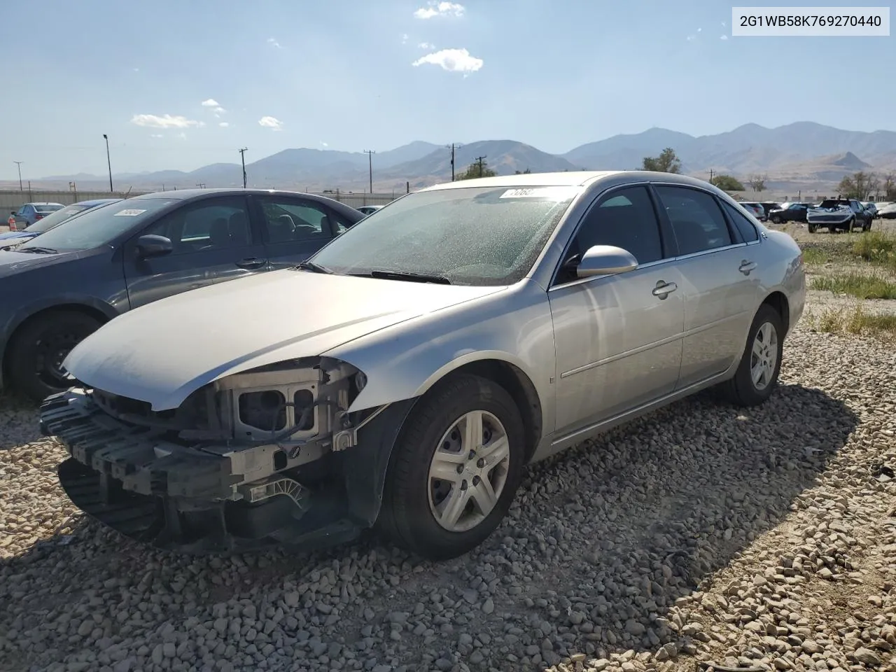 2006 Chevrolet Impala Ls VIN: 2G1WB58K769270440 Lot: 70687714