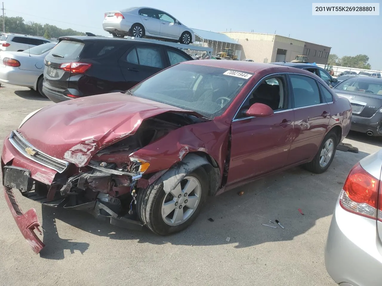 2G1WT55K269288801 2006 Chevrolet Impala Lt