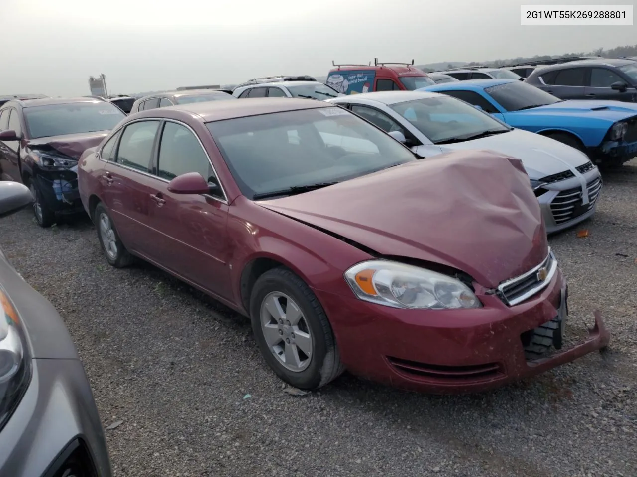 2G1WT55K269288801 2006 Chevrolet Impala Lt