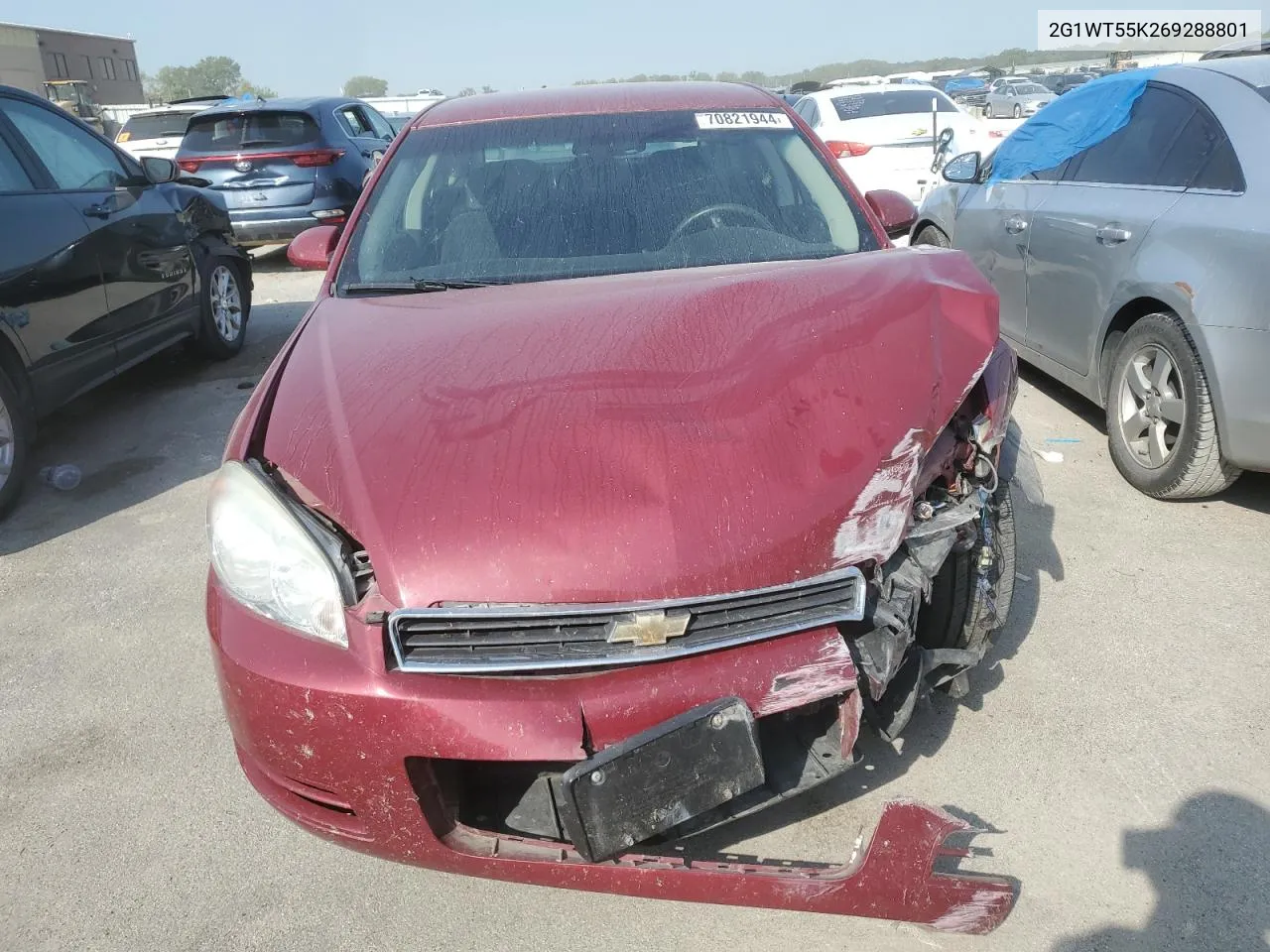 2006 Chevrolet Impala Lt VIN: 2G1WT55K269288801 Lot: 70821944