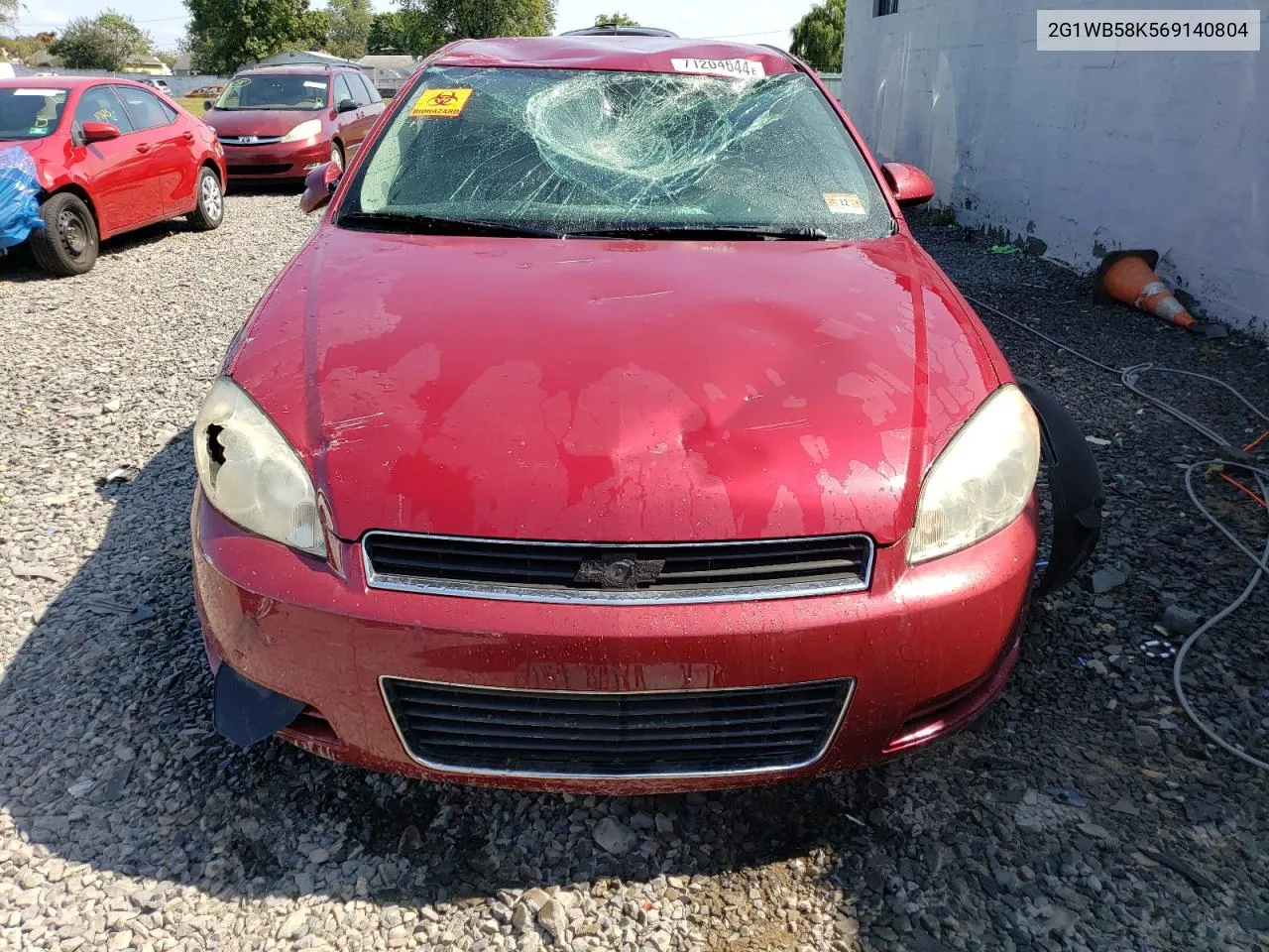 2G1WB58K569140804 2006 Chevrolet Impala Ls