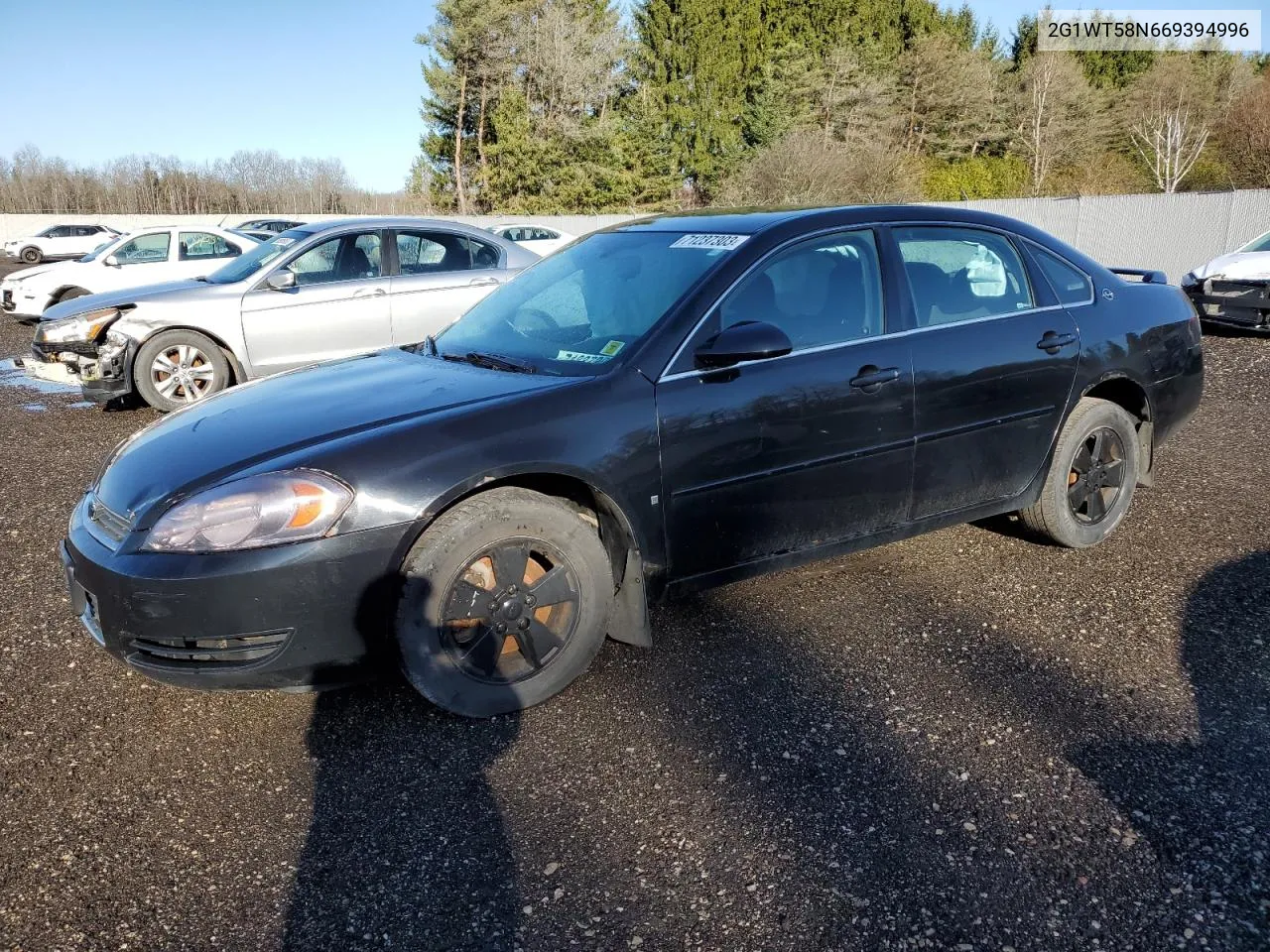 2006 Chevrolet Impala Lt VIN: 2G1WT58N669394996 Lot: 71237303