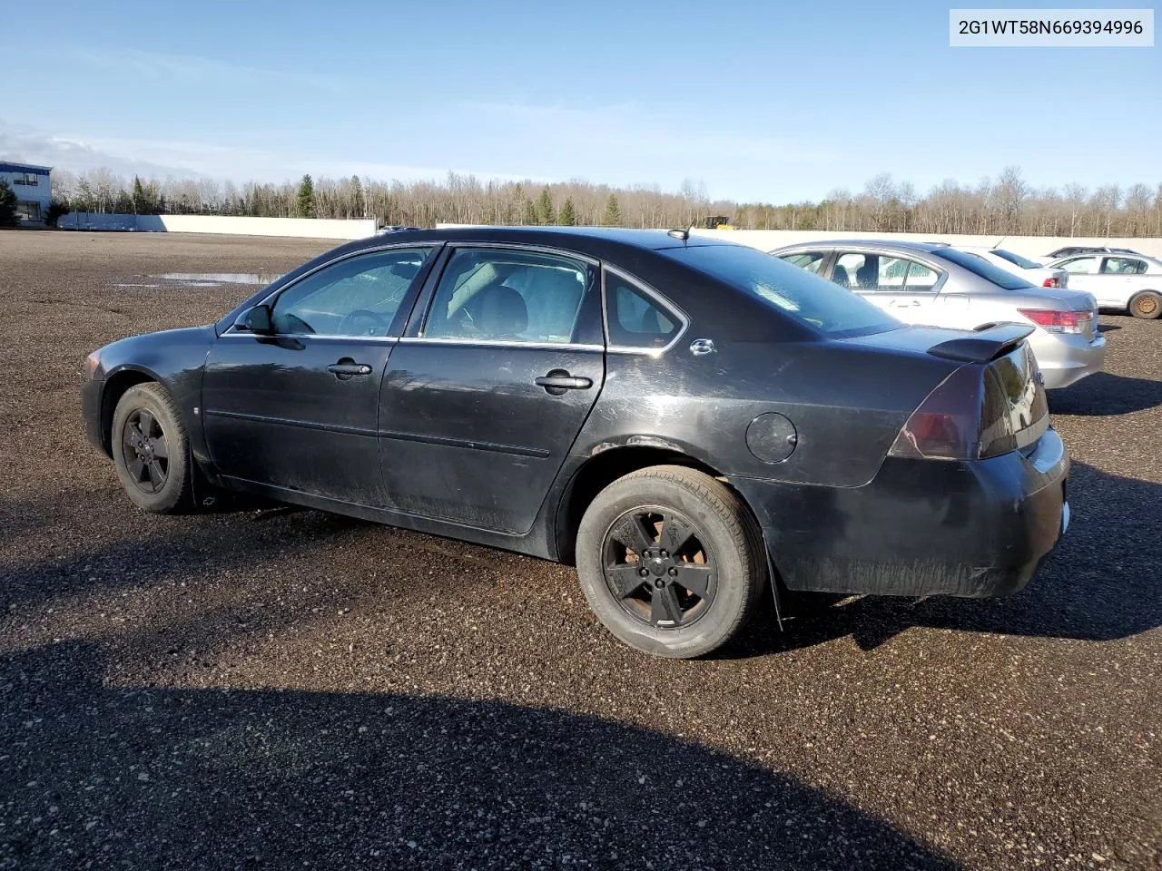 2006 Chevrolet Impala Lt VIN: 2G1WT58N669394996 Lot: 71237303