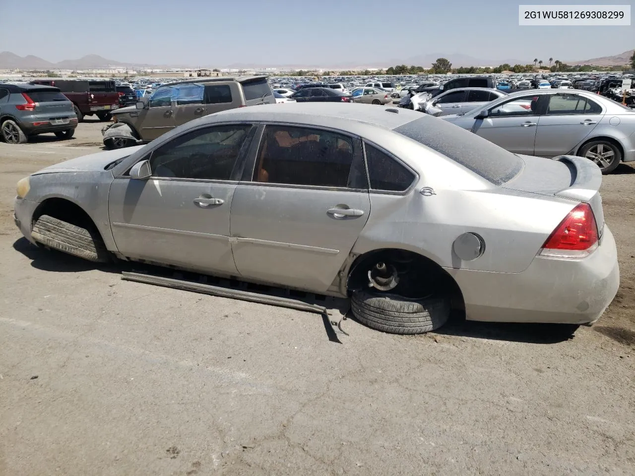 2006 Chevrolet Impala Ltz VIN: 2G1WU581269308299 Lot: 71499734