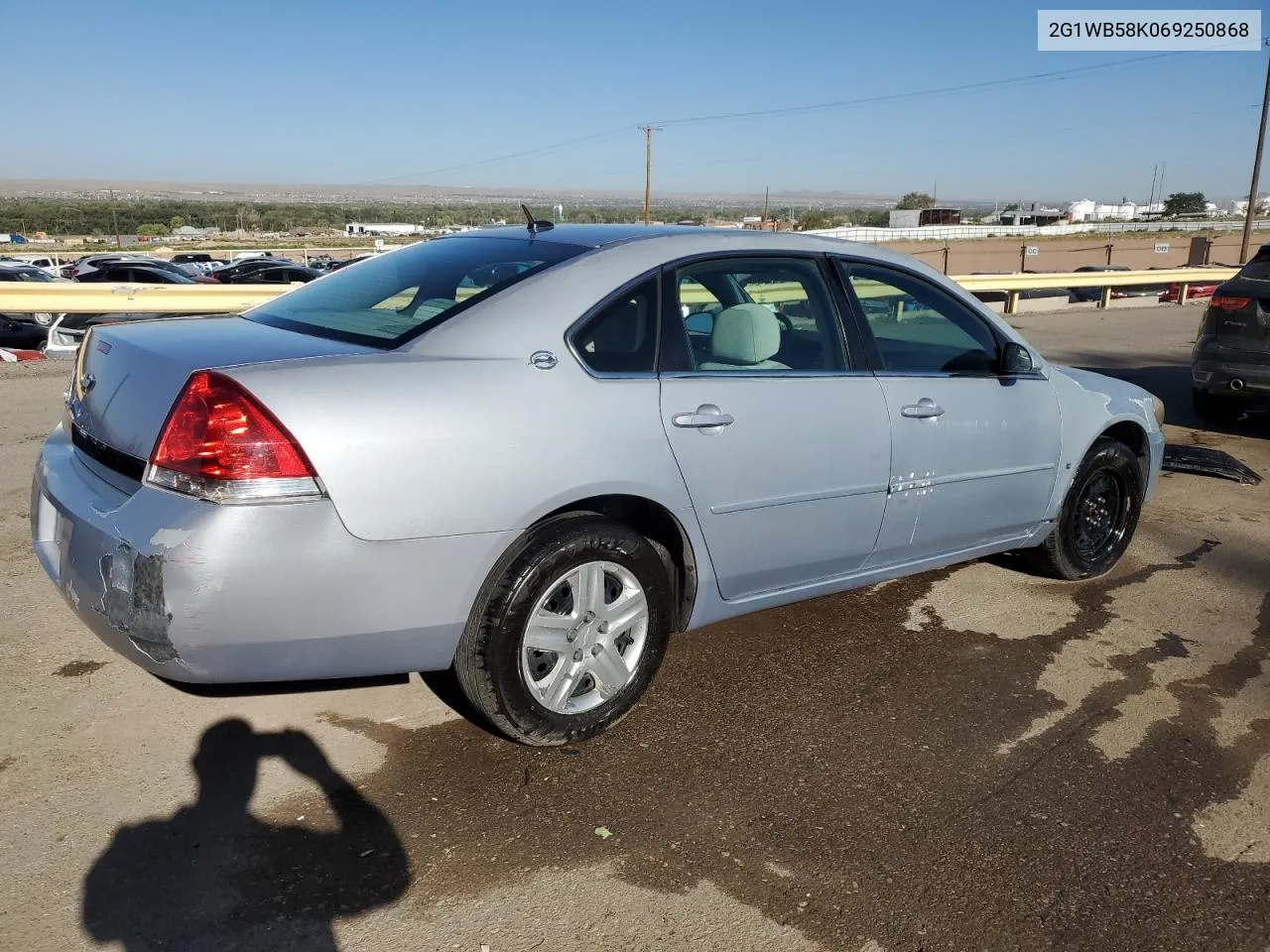 2006 Chevrolet Impala Ls VIN: 2G1WB58K069250868 Lot: 72772084