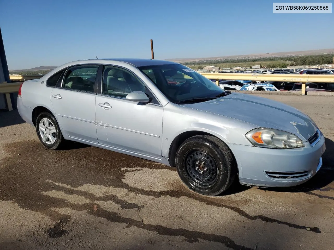 2G1WB58K069250868 2006 Chevrolet Impala Ls