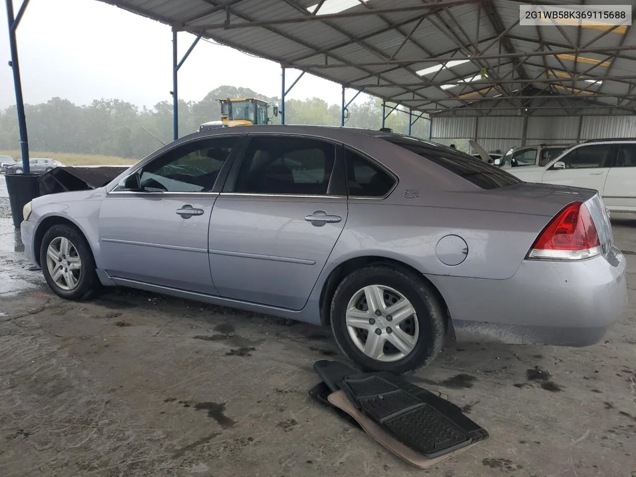 2006 Chevrolet Impala Ls VIN: 2G1WB58K369115688 Lot: 73129174