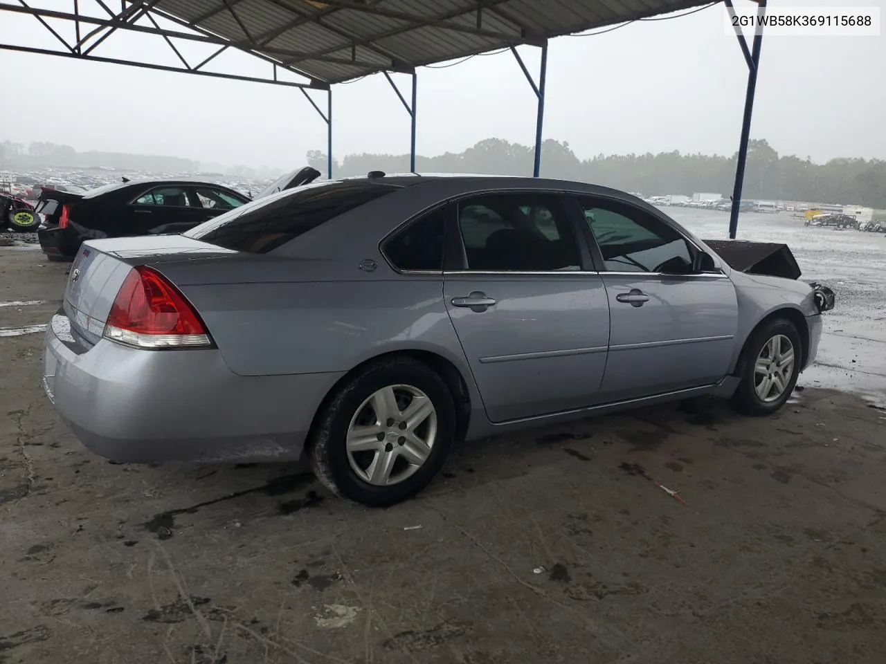 2006 Chevrolet Impala Ls VIN: 2G1WB58K369115688 Lot: 73129174