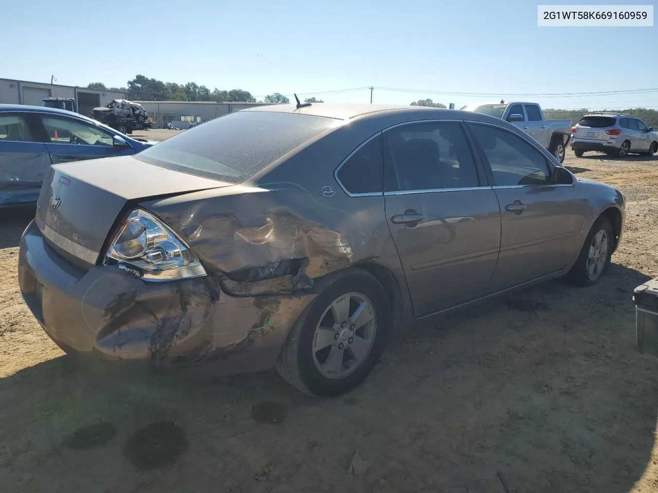 2G1WT58K669160959 2006 Chevrolet Impala Lt