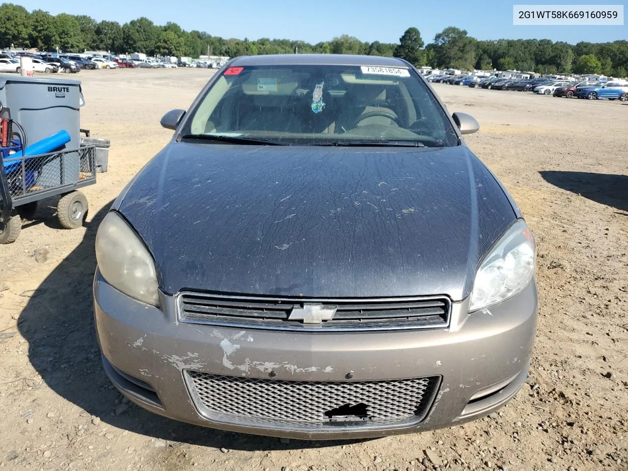 2006 Chevrolet Impala Lt VIN: 2G1WT58K669160959 Lot: 73581854