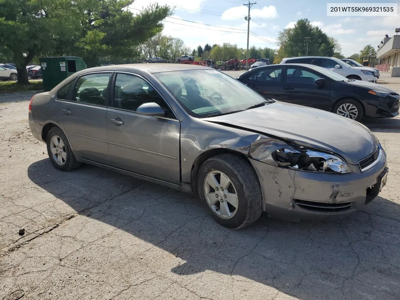 2G1WT55K969321535 2006 Chevrolet Impala Lt