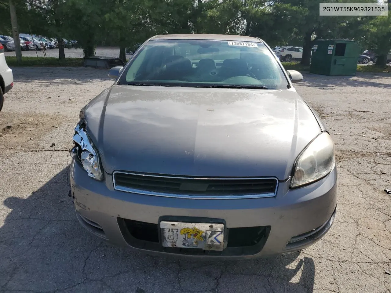 2006 Chevrolet Impala Lt VIN: 2G1WT55K969321535 Lot: 73957184