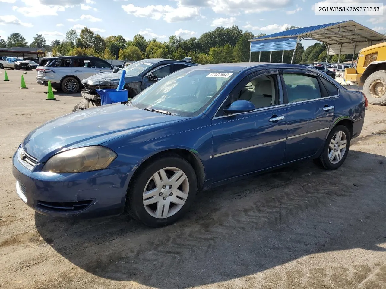 2006 Chevrolet Impala Ls VIN: 2G1WB58K269371353 Lot: 74127654