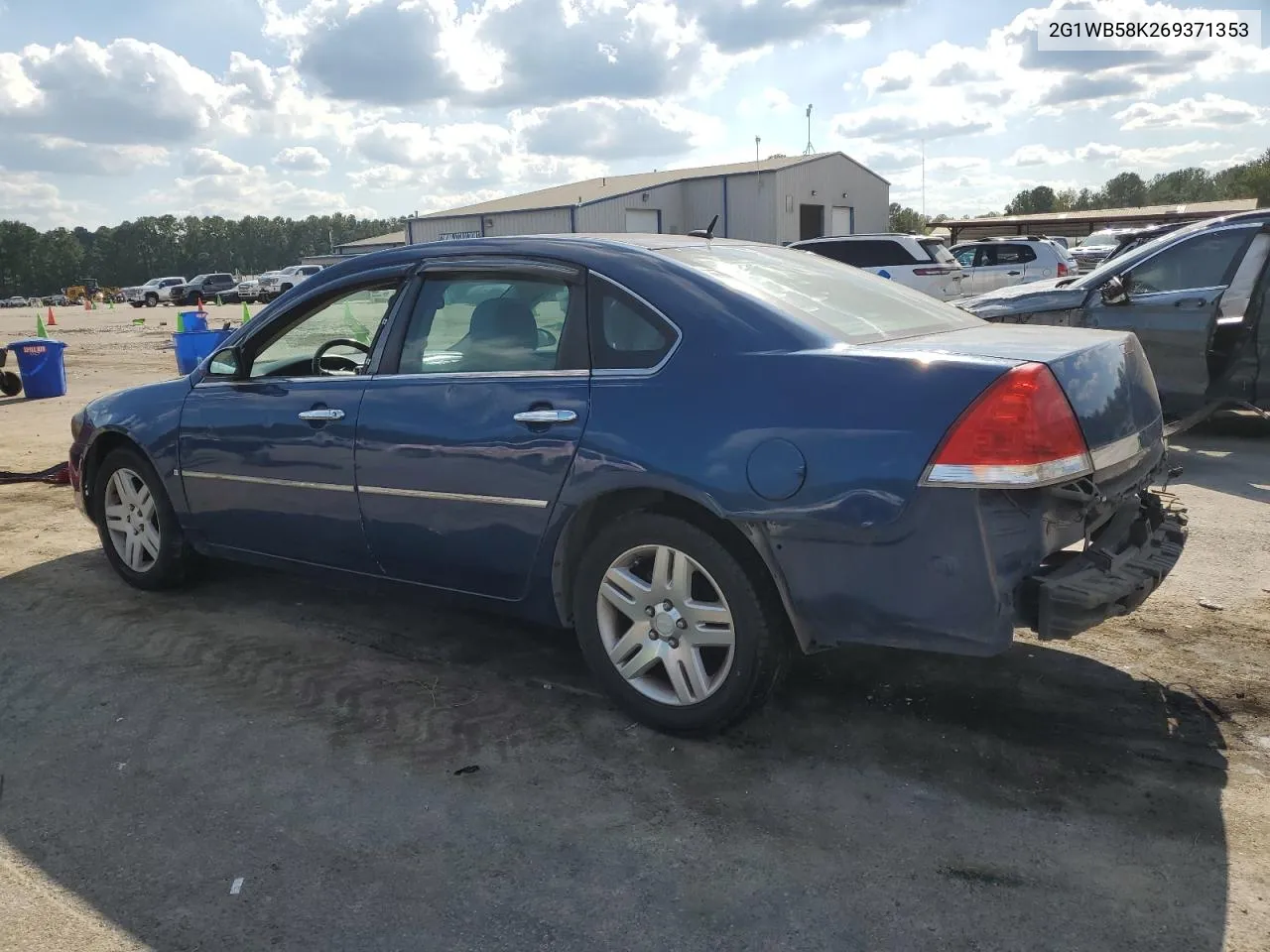 2006 Chevrolet Impala Ls VIN: 2G1WB58K269371353 Lot: 74127654