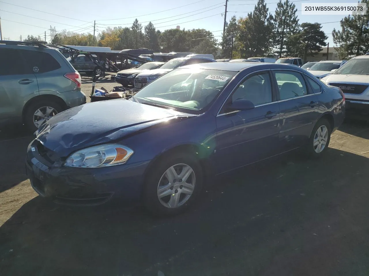 2G1WB55K369150073 2006 Chevrolet Impala Ls