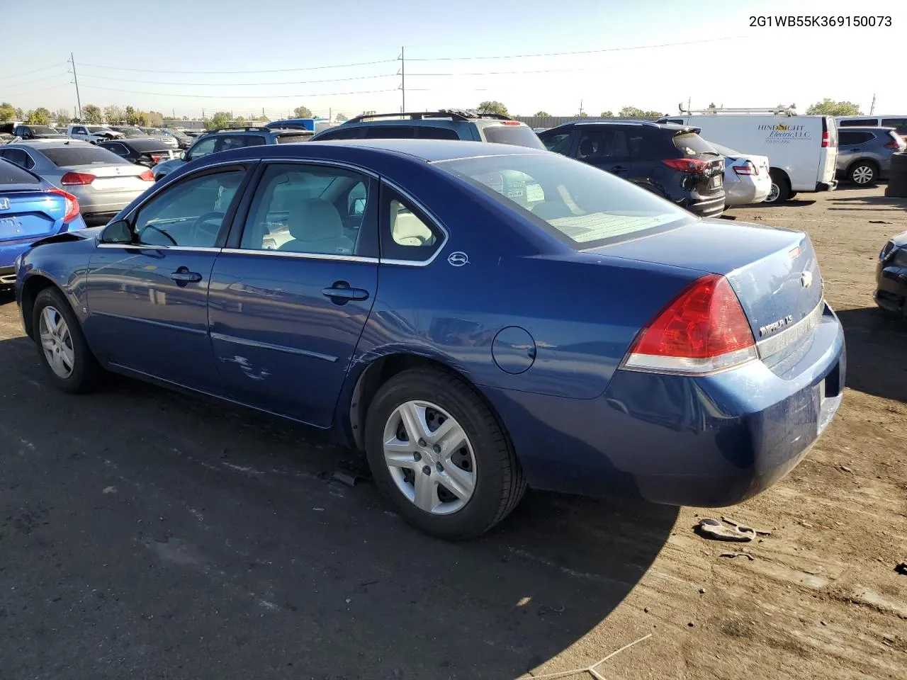 2G1WB55K369150073 2006 Chevrolet Impala Ls