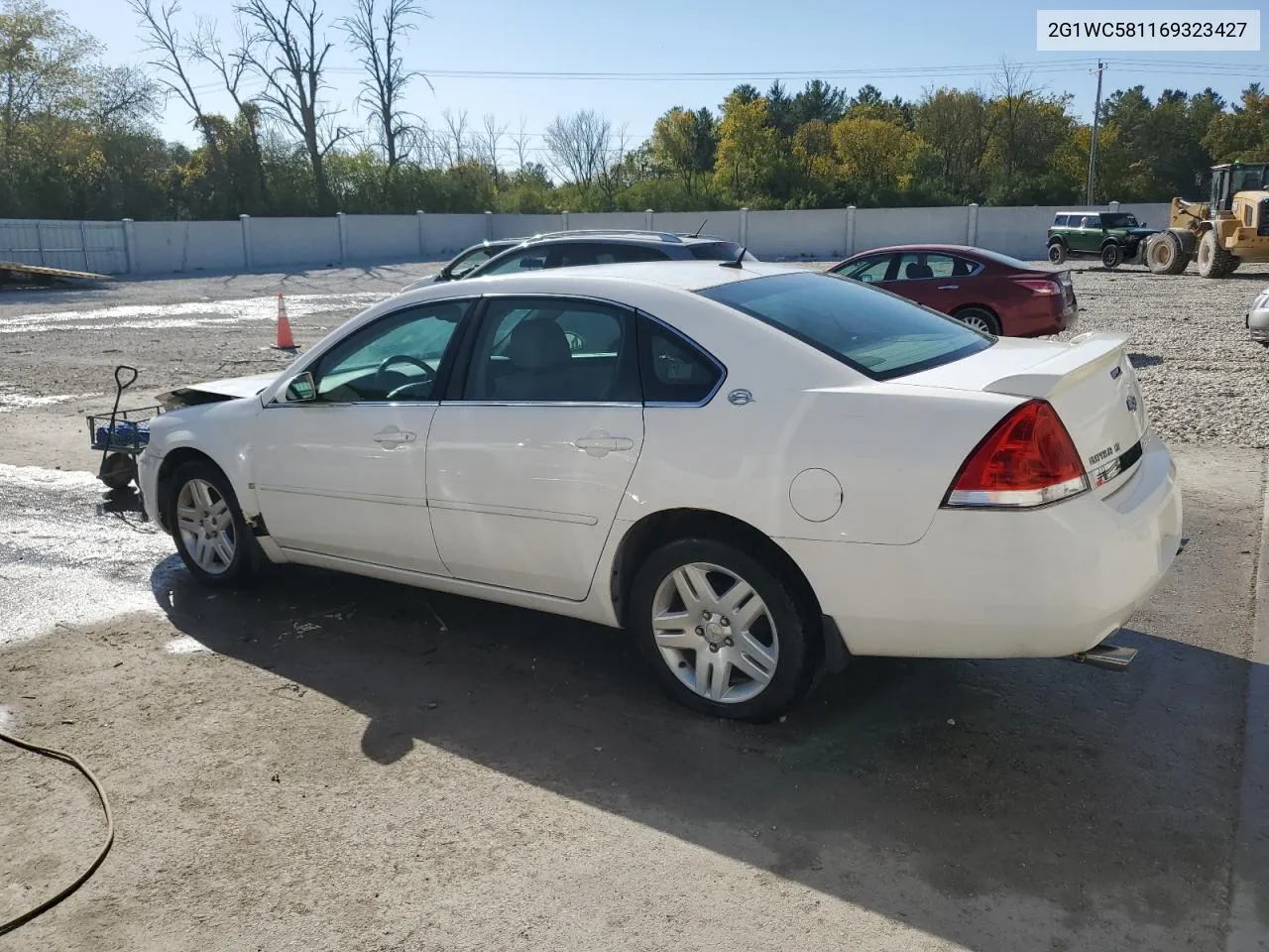 2006 Chevrolet Impala Lt VIN: 2G1WC581169323427 Lot: 75037334