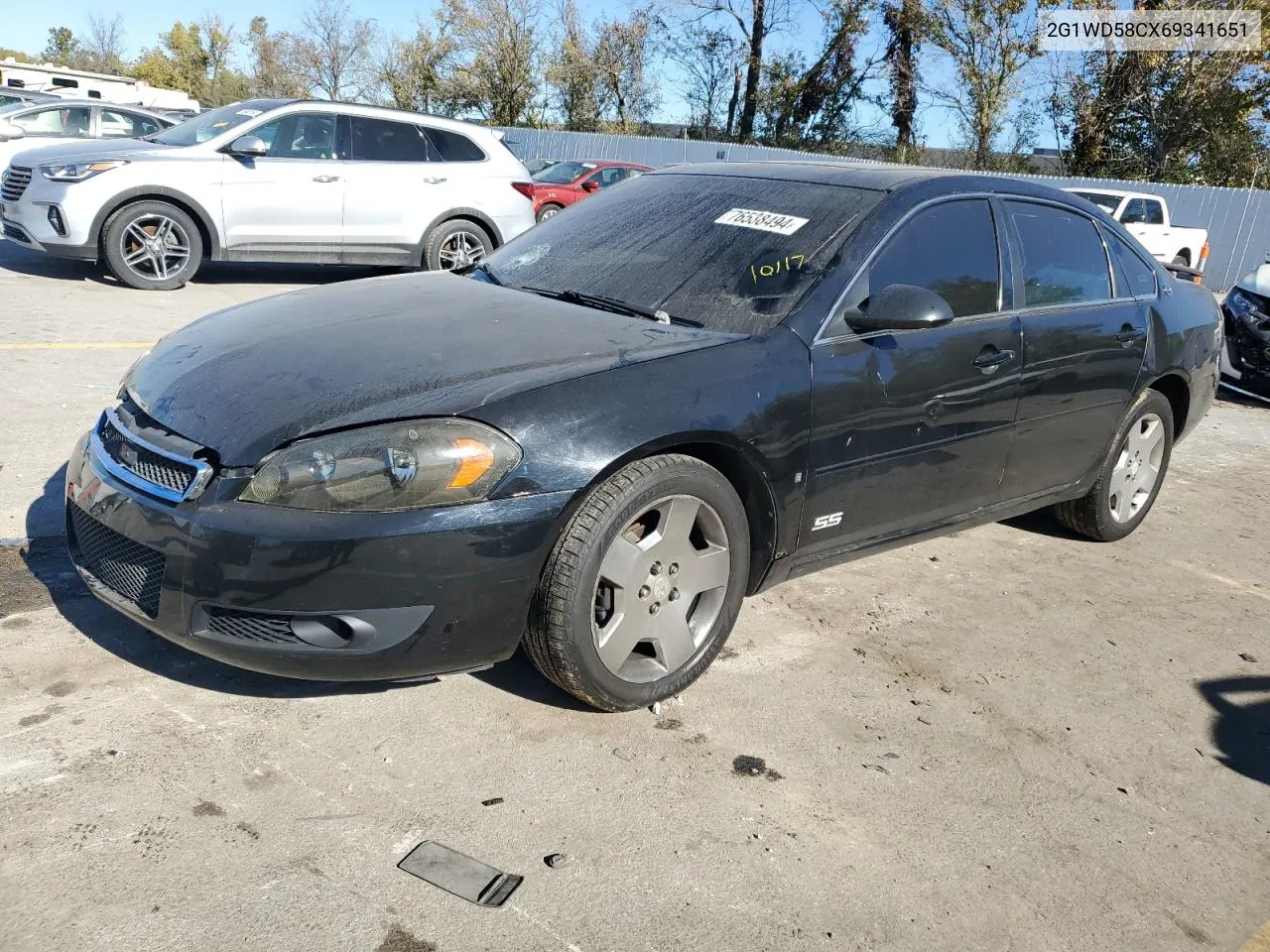 2006 Chevrolet Impala Super Sport VIN: 2G1WD58CX69341651 Lot: 76538494