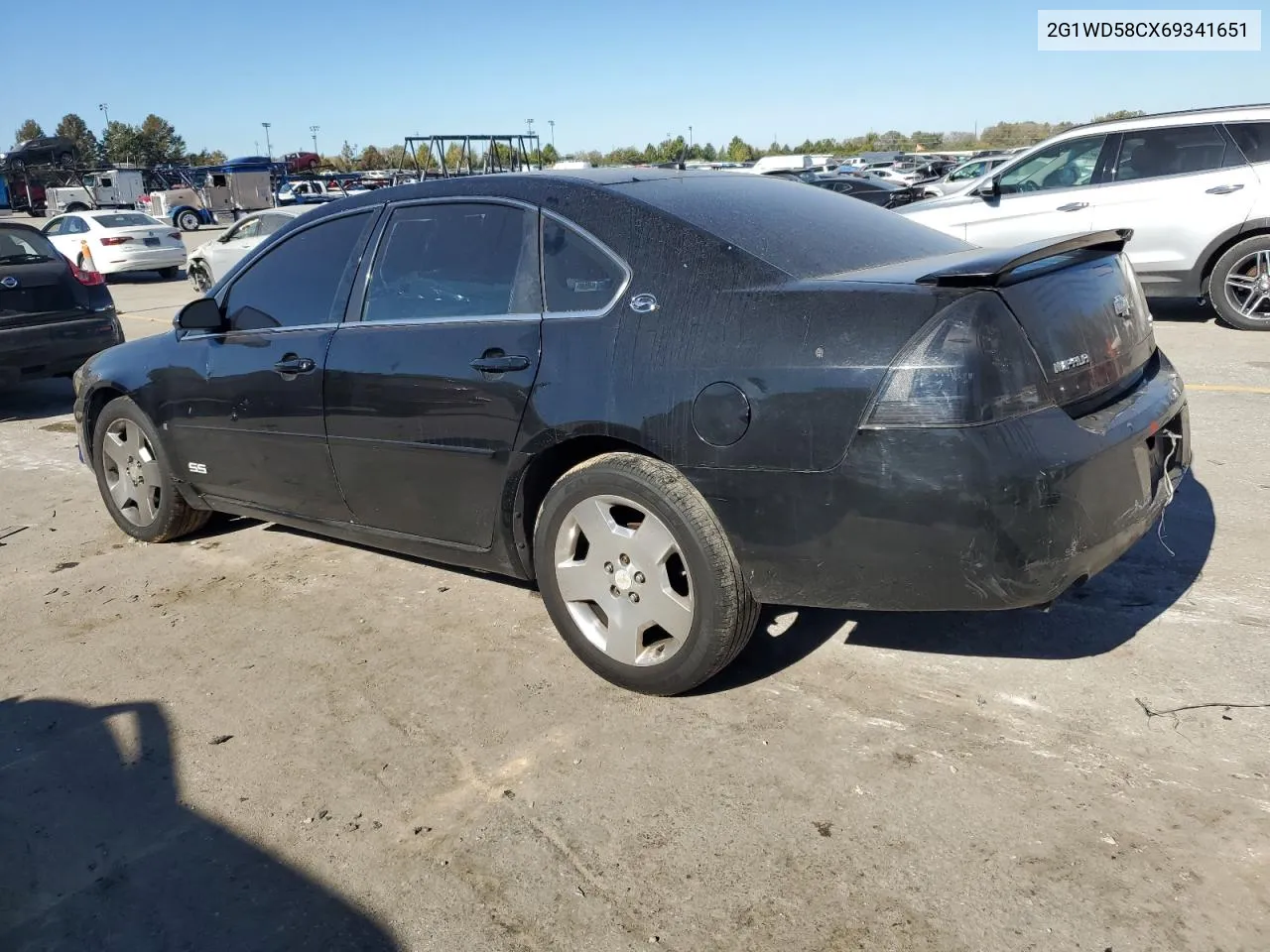 2006 Chevrolet Impala Super Sport VIN: 2G1WD58CX69341651 Lot: 76538494