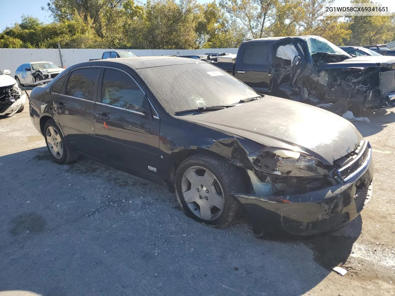 2006 Chevrolet Impala Super Sport VIN: 2G1WD58CX69341651 Lot: 76538494