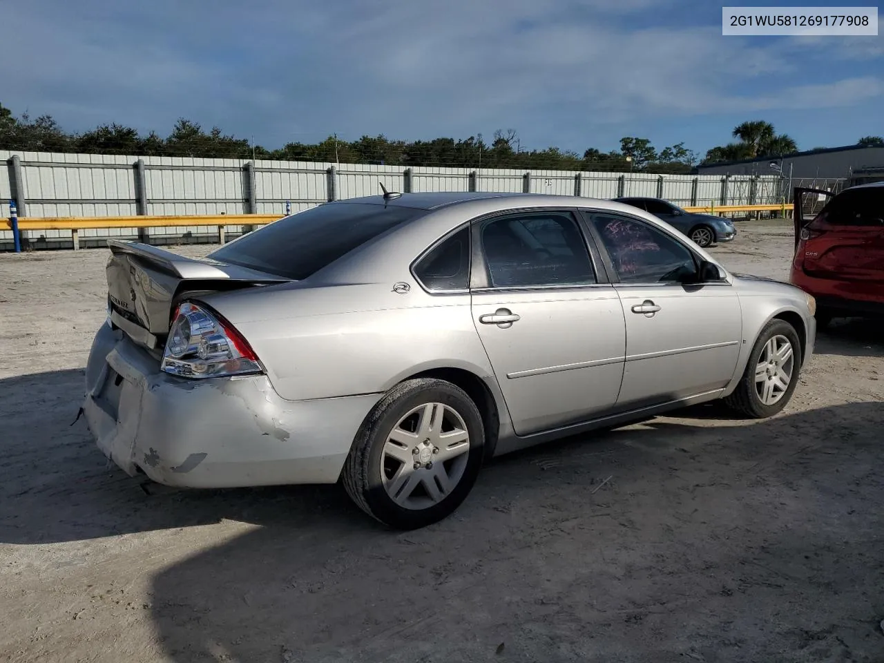 2006 Chevrolet Impala Ltz VIN: 2G1WU581269177908 Lot: 76980024