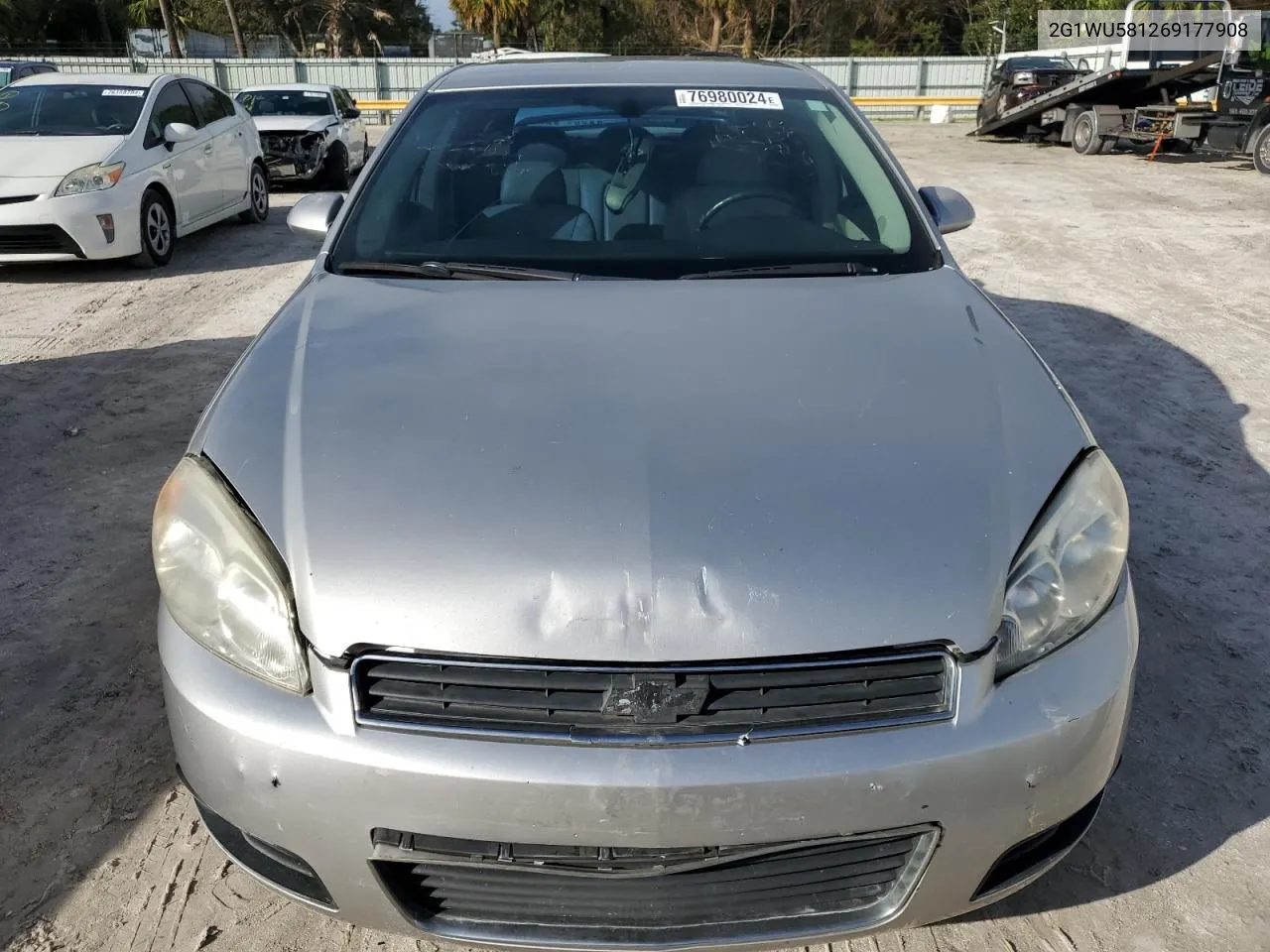 2006 Chevrolet Impala Ltz VIN: 2G1WU581269177908 Lot: 76980024