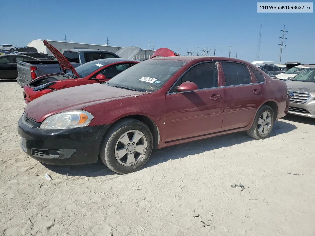 2006 Chevrolet Impala Ls VIN: 2G1WB55K169363216 Lot: 77423434