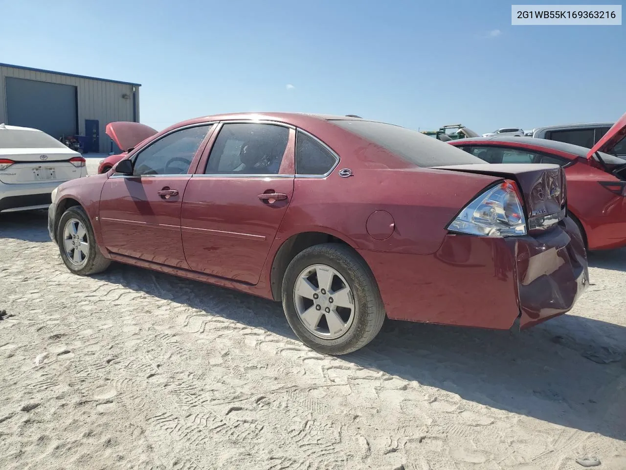 2006 Chevrolet Impala Ls VIN: 2G1WB55K169363216 Lot: 77423434