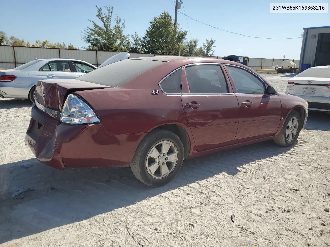 2006 Chevrolet Impala Ls VIN: 2G1WB55K169363216 Lot: 77423434