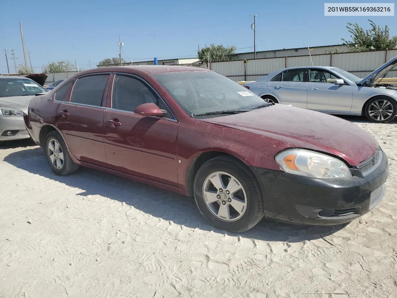 2006 Chevrolet Impala Ls VIN: 2G1WB55K169363216 Lot: 77423434