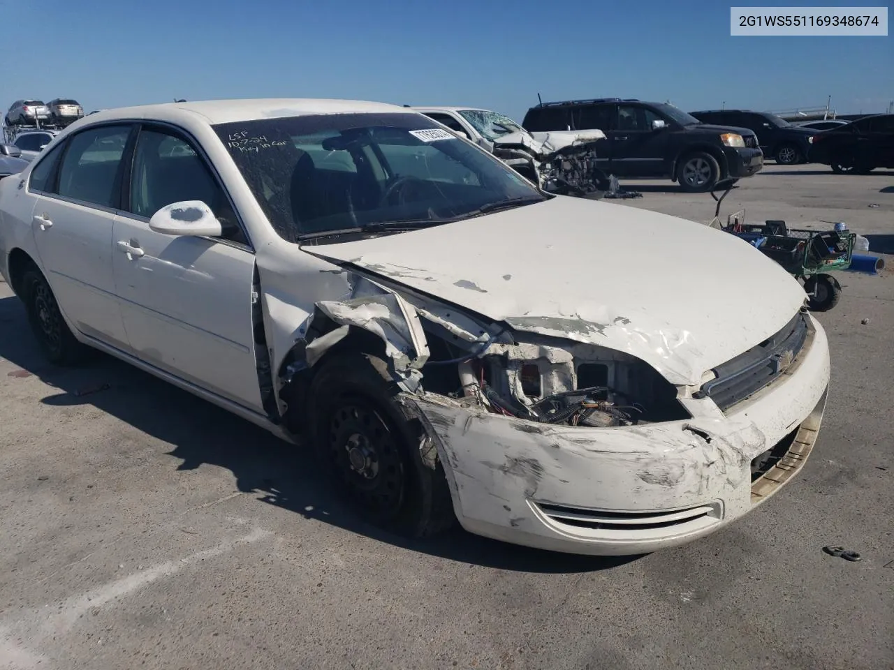 2006 Chevrolet Impala Police VIN: 2G1WS551169348674 Lot: 77625074