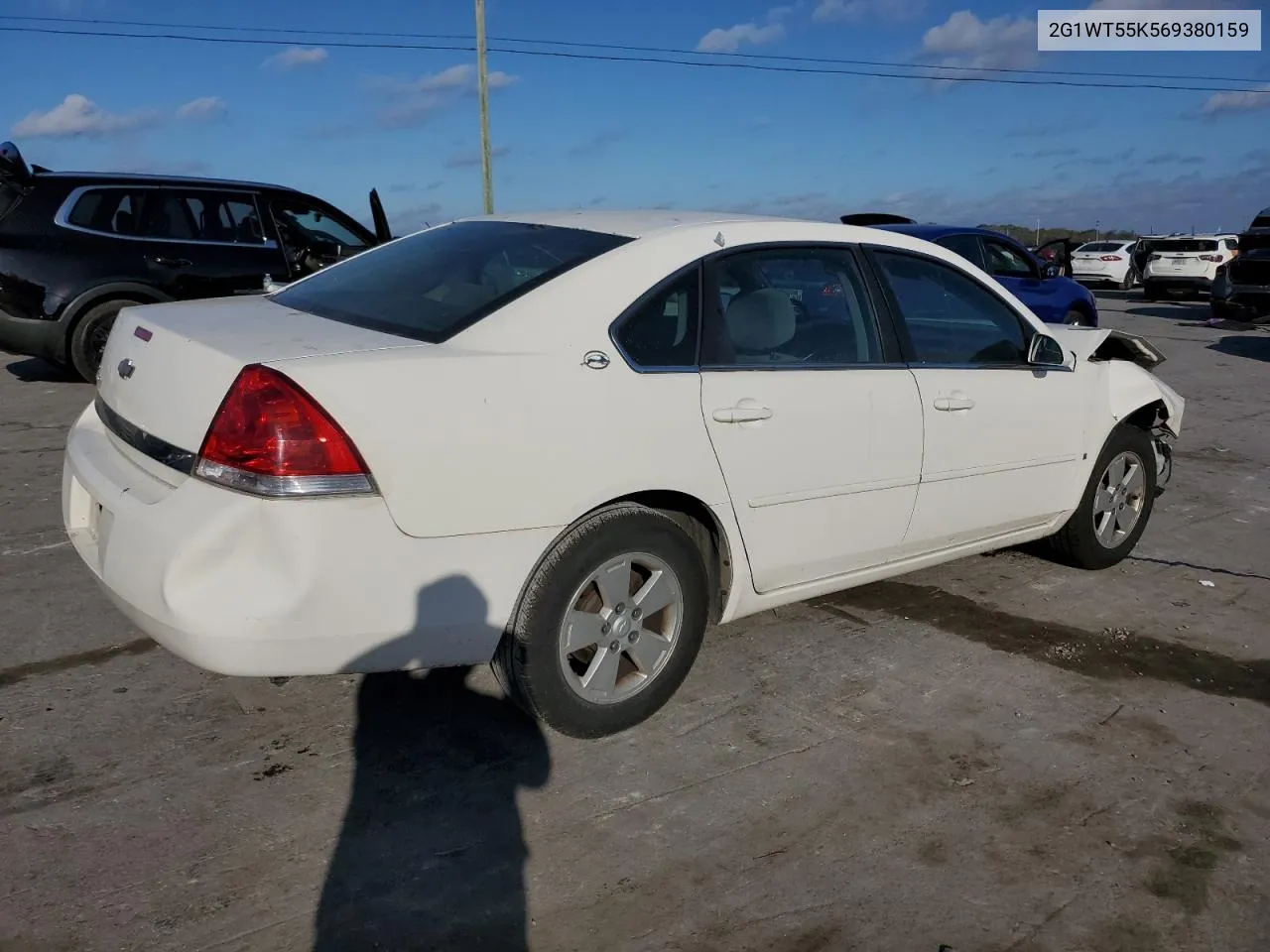 2006 Chevrolet Impala Lt VIN: 2G1WT55K569380159 Lot: 77884374