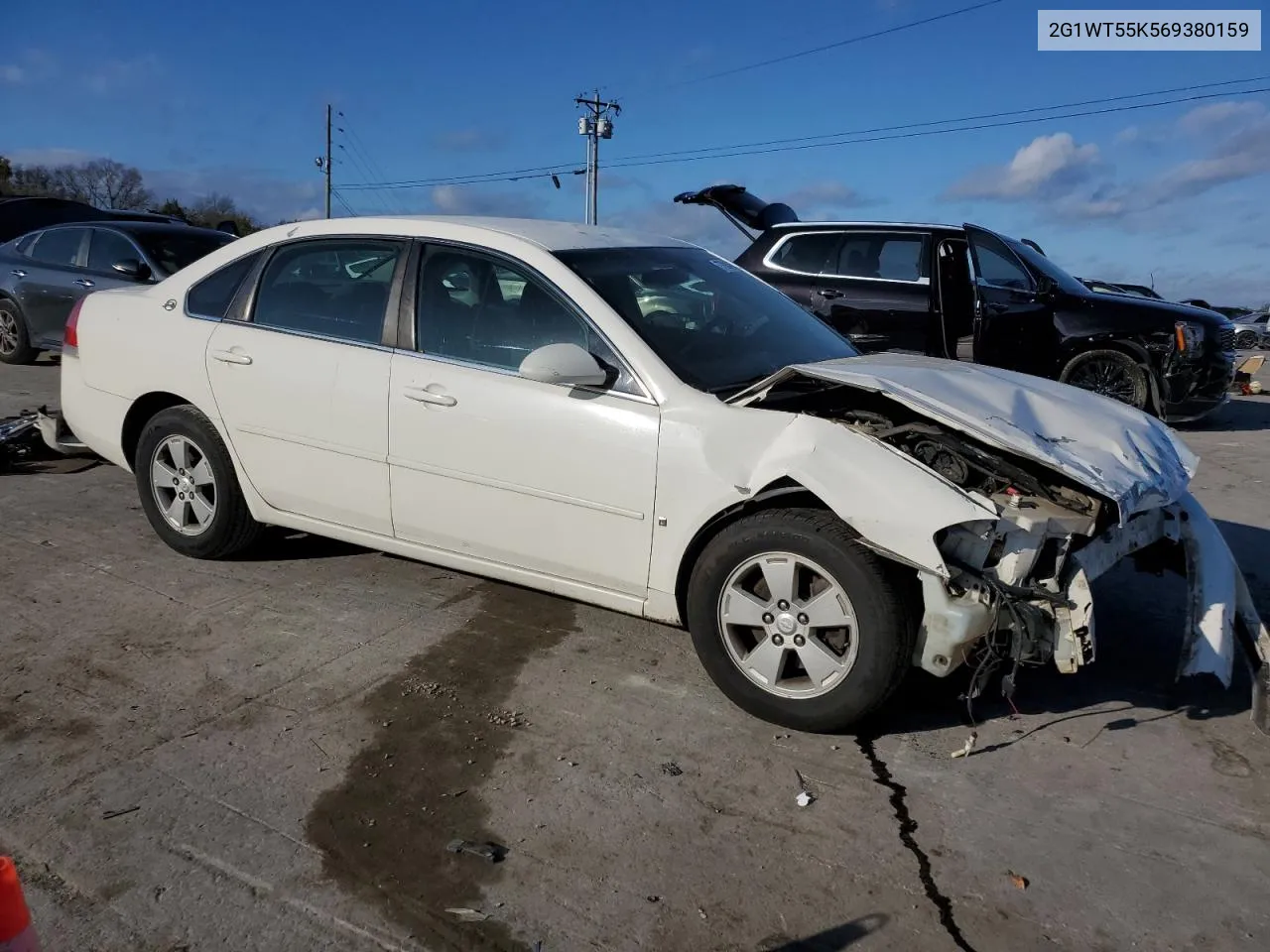 2G1WT55K569380159 2006 Chevrolet Impala Lt