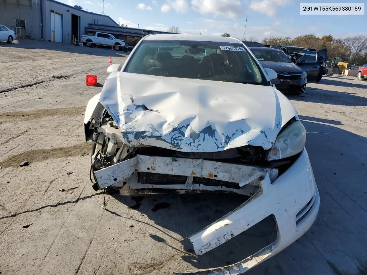 2006 Chevrolet Impala Lt VIN: 2G1WT55K569380159 Lot: 77884374