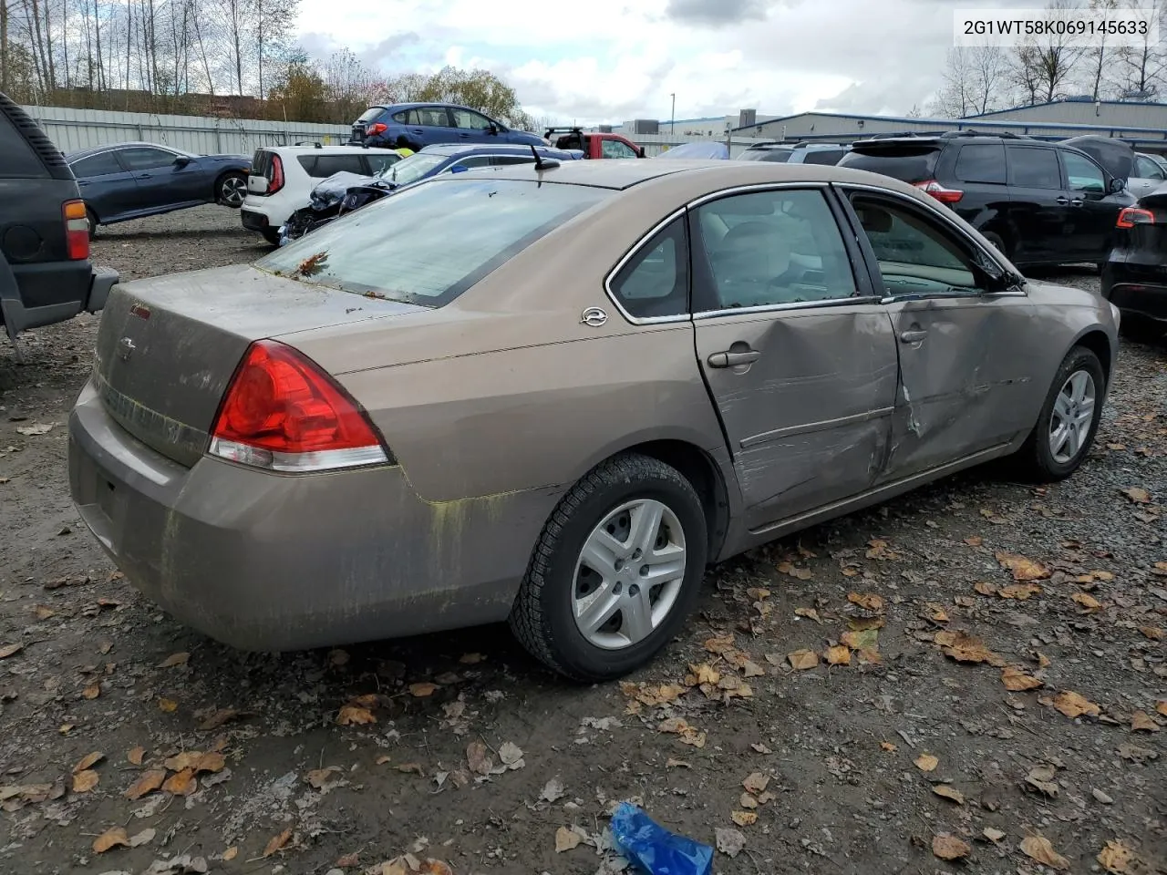 2006 Chevrolet Impala Lt VIN: 2G1WT58K069145633 Lot: 78532264