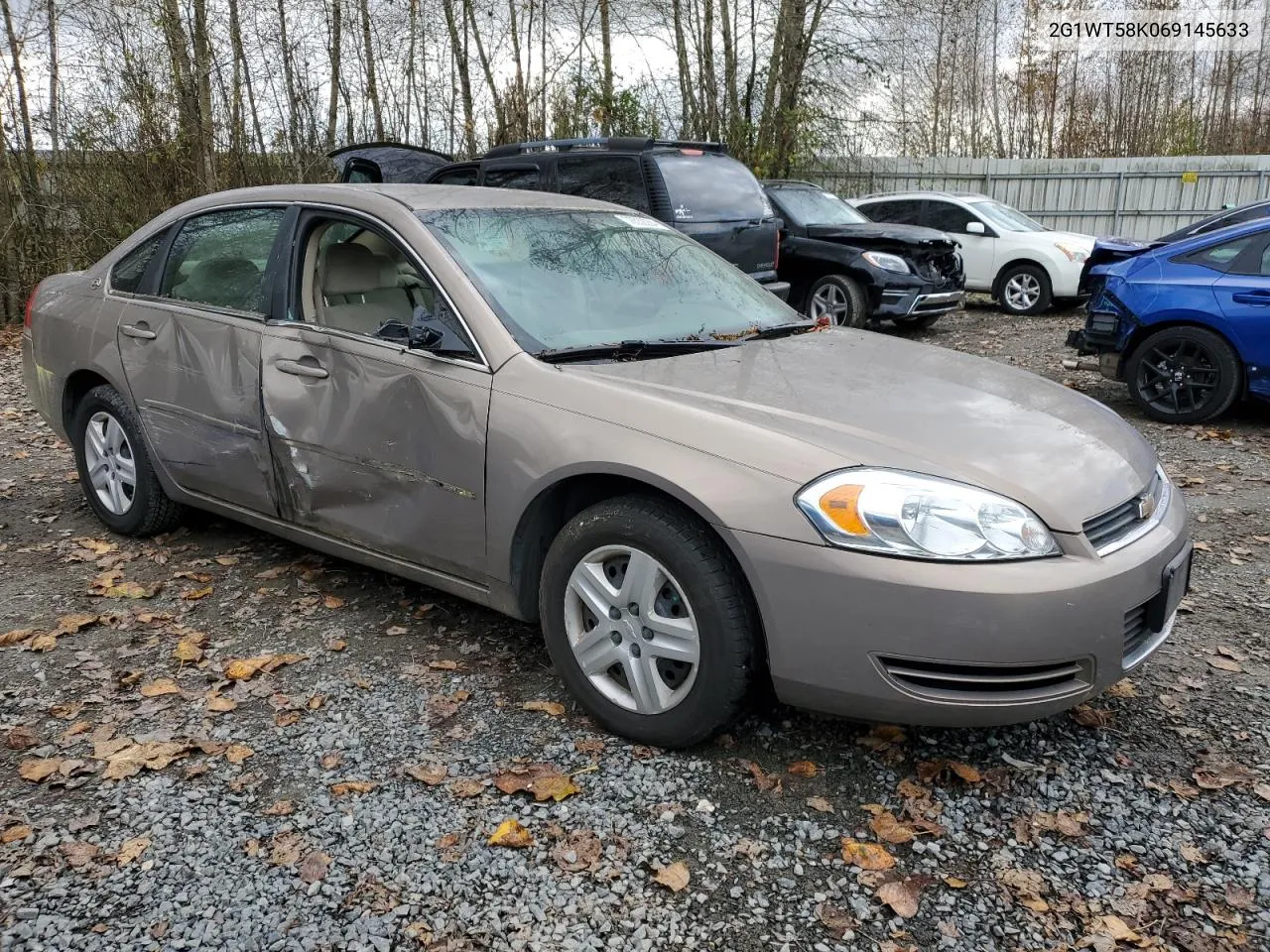 2006 Chevrolet Impala Lt VIN: 2G1WT58K069145633 Lot: 78532264