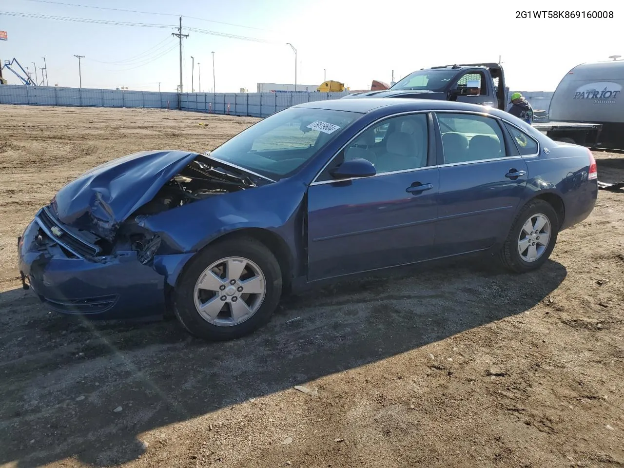 2006 Chevrolet Impala Lt VIN: 2G1WT58K869160008 Lot: 79819604