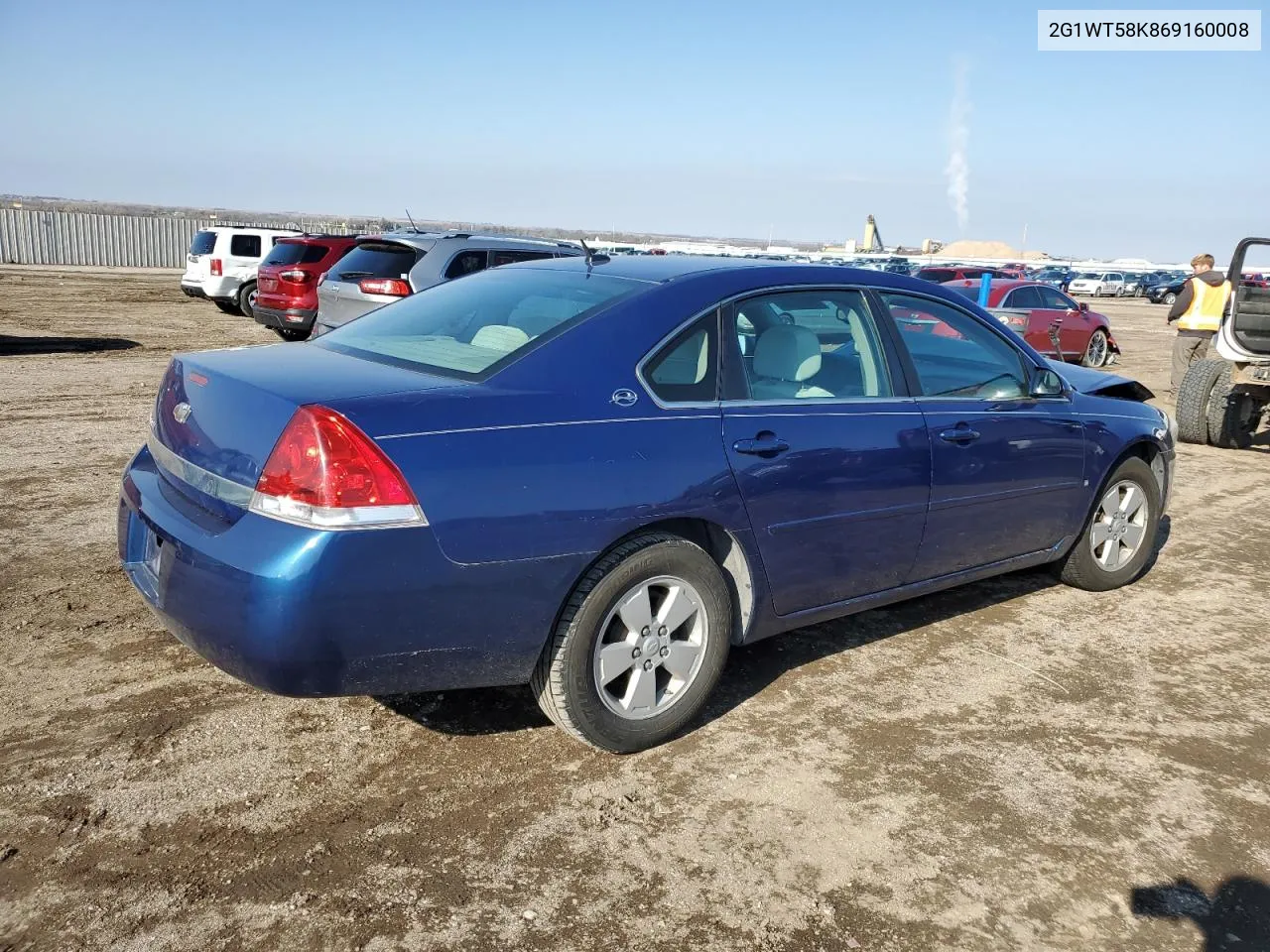 2006 Chevrolet Impala Lt VIN: 2G1WT58K869160008 Lot: 79819604