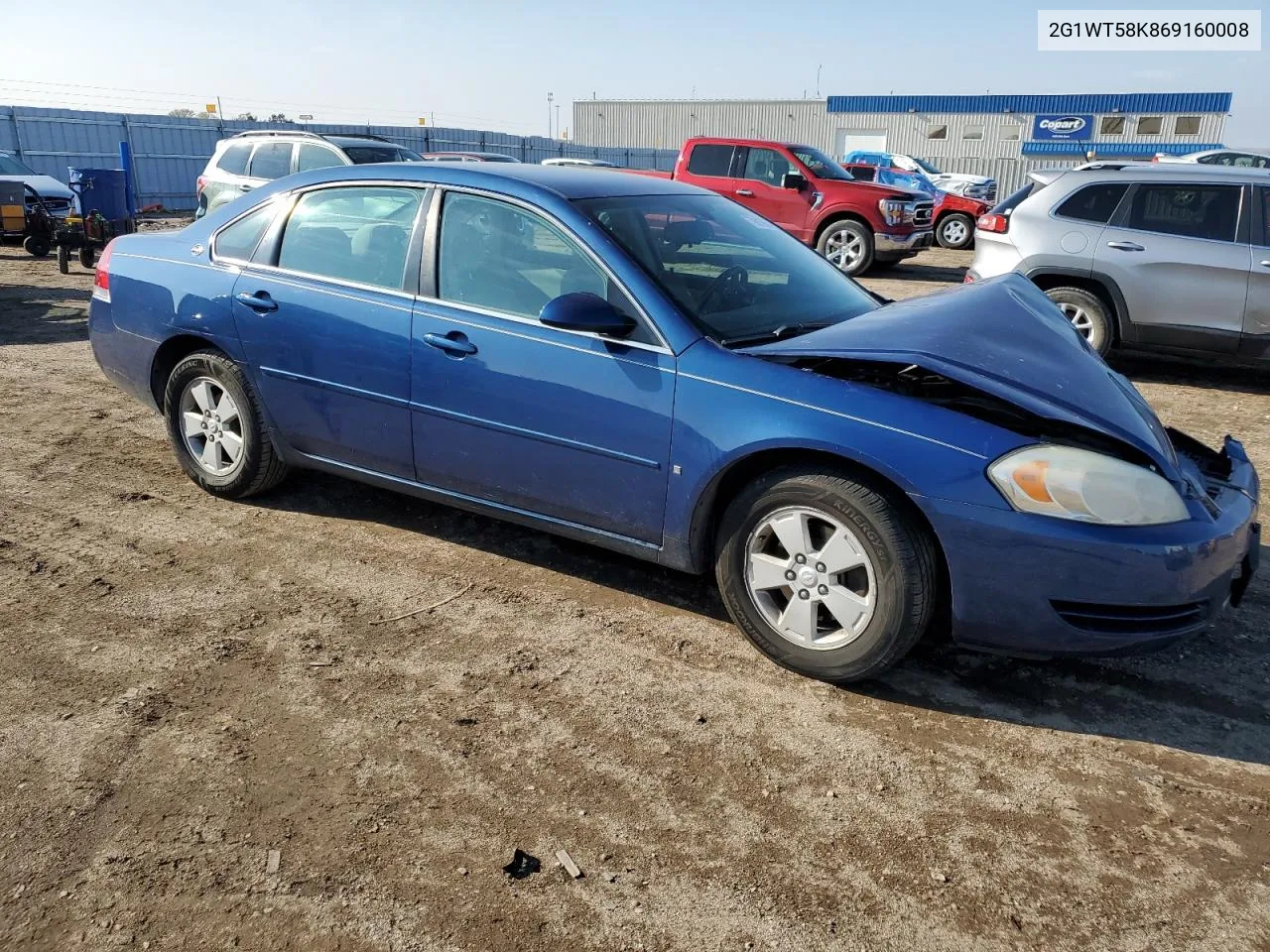 2006 Chevrolet Impala Lt VIN: 2G1WT58K869160008 Lot: 79819604