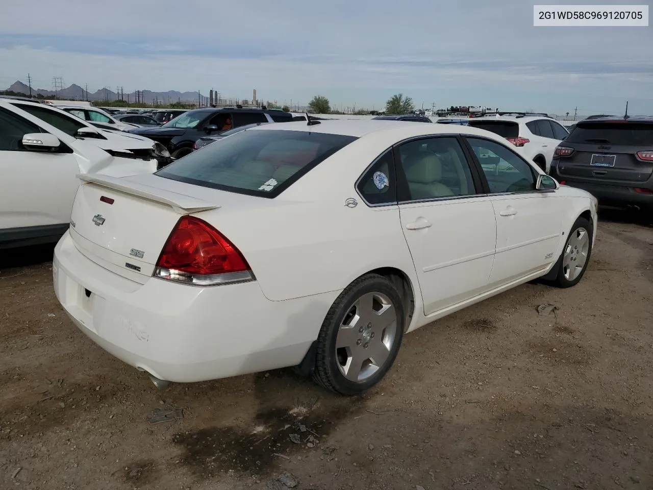 2006 Chevrolet Impala Super Sport VIN: 2G1WD58C969120705 Lot: 79970604