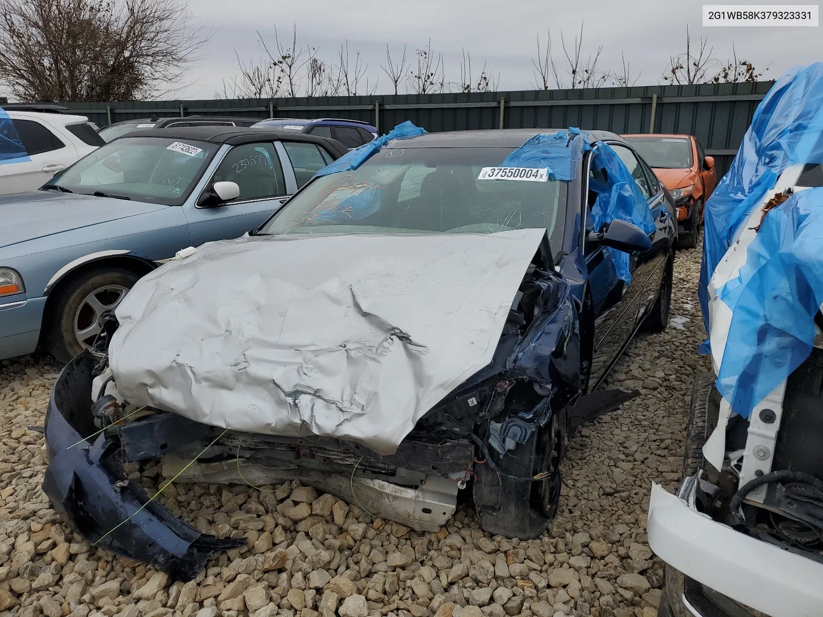 2G1WB58K379323331 2007 Chevrolet Impala Ls