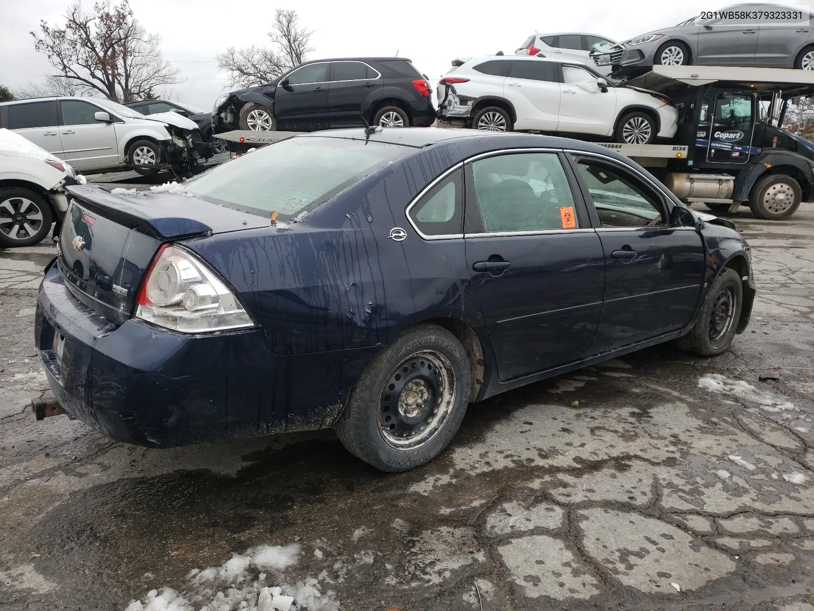 2007 Chevrolet Impala Ls VIN: 2G1WB58K379323331 Lot: 37550004