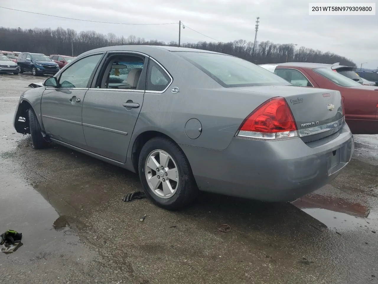 2007 Chevrolet Impala Lt VIN: 2G1WT58N979309800 Lot: 38575294