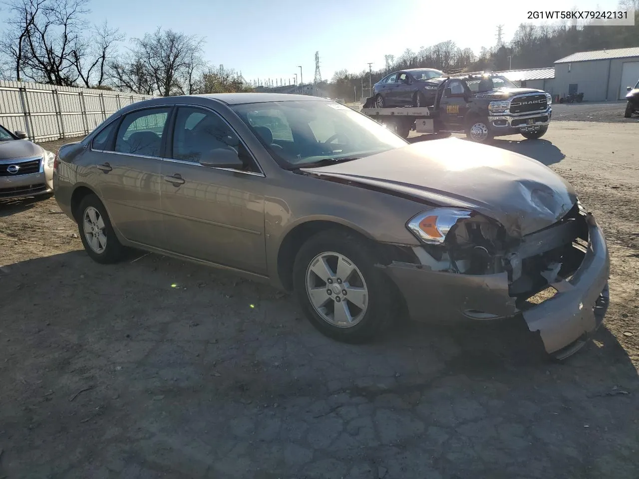 2007 Chevrolet Impala Lt VIN: 2G1WT58KX79242131 Lot: 51329504