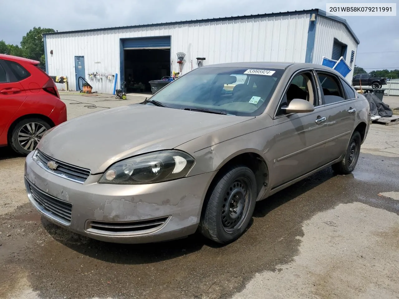 2007 Chevrolet Impala Ls VIN: 2G1WB58K079211991 Lot: 53995924