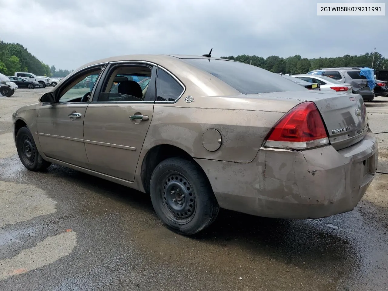 2007 Chevrolet Impala Ls VIN: 2G1WB58K079211991 Lot: 53995924