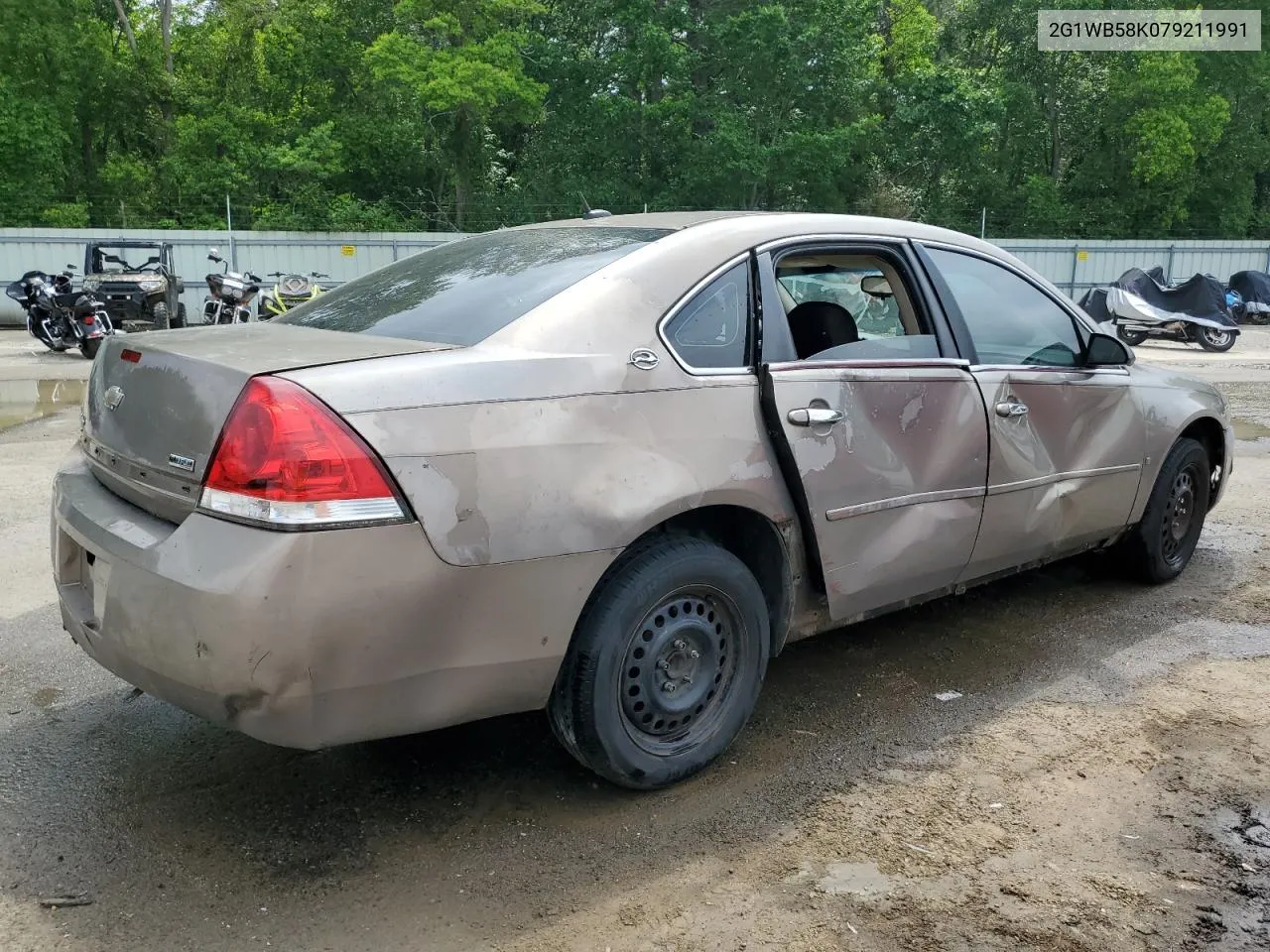 2007 Chevrolet Impala Ls VIN: 2G1WB58K079211991 Lot: 53995924