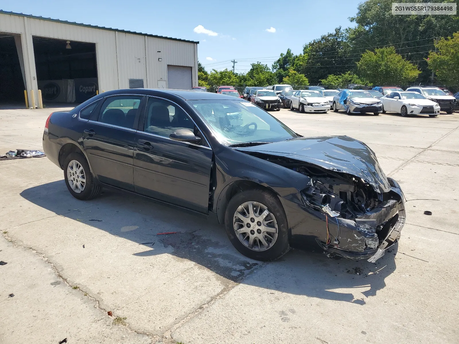 2007 Chevrolet Impala Police VIN: 2G1WS55R179384498 Lot: 58624774