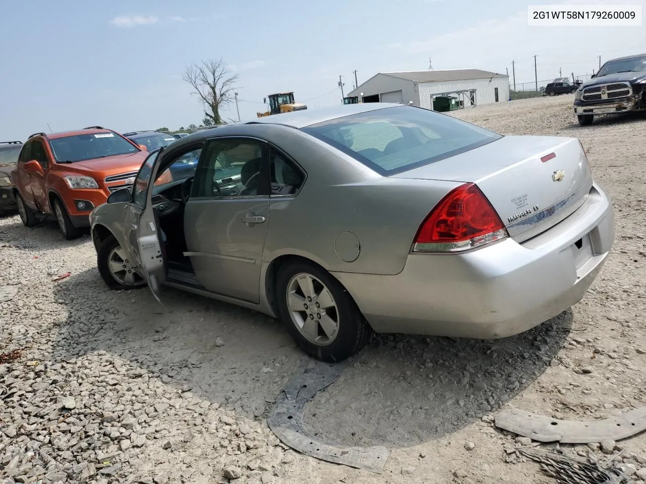 2007 Chevrolet Impala Lt VIN: 2G1WT58N179260009 Lot: 62733464